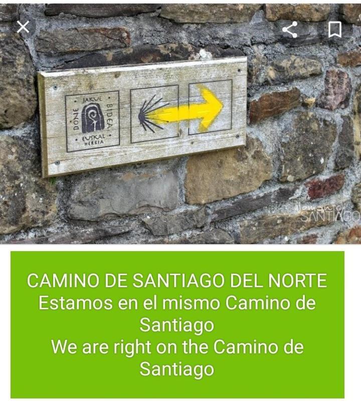 Agroturismo Erlete Goikoa -Estamos En El Camino De Santiago -We Are On The Camino De Santiago Deba Εξωτερικό φωτογραφία